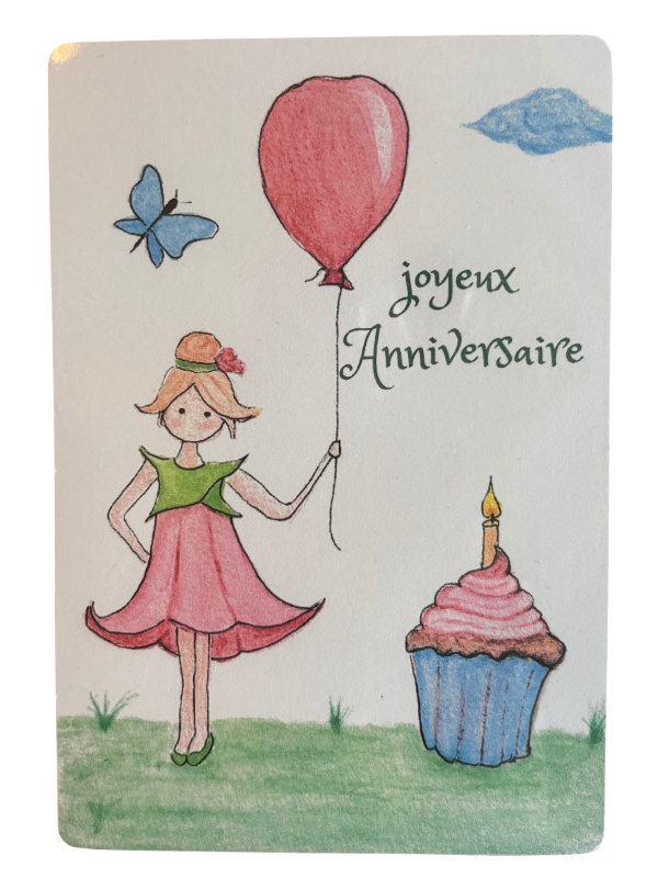 Carte Anniversaire Colette