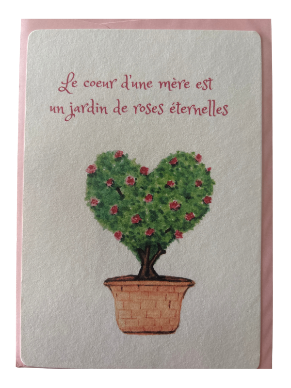 Carte Rosier Eternel
